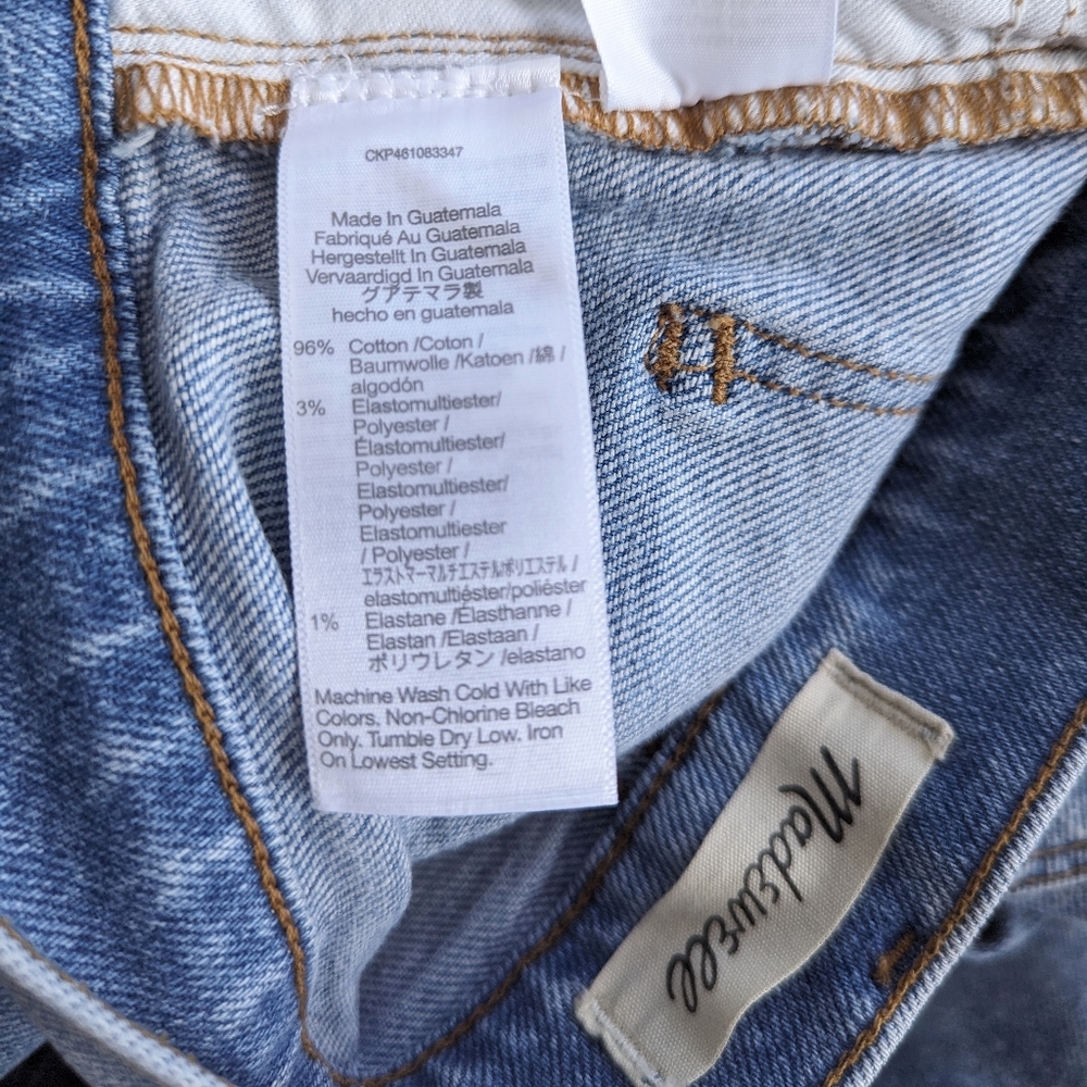 NWOT Madewell Momjean in Austrey Wash - Picture 7 of 8